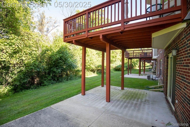 2062 Preserve Cir W, Canton, MI 48188 - view of patio with a deck