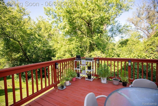2062 Preserve Cir W, Canton, MI 48188 - view of wooden deck