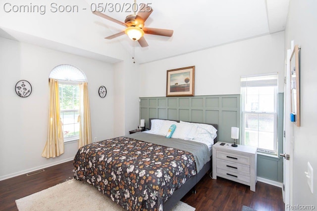 2062 Preserve Cir W, Canton, MI 48188 - bedroom featuring wood finished floors, ceiling fan, and baseboards
