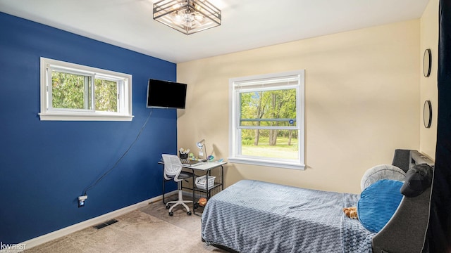 1590 W Rolston Rd, Linden, MI 48451 - bedroom featuring carpet floors and baseboards