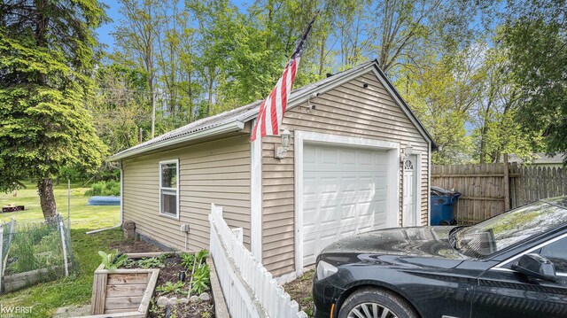 1590 W Rolston Rd, Linden, MI 48451 - view of detached garage