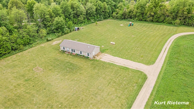 532 48th St, Grand Junction, MI 49056 - aerial view of property and surrounding area