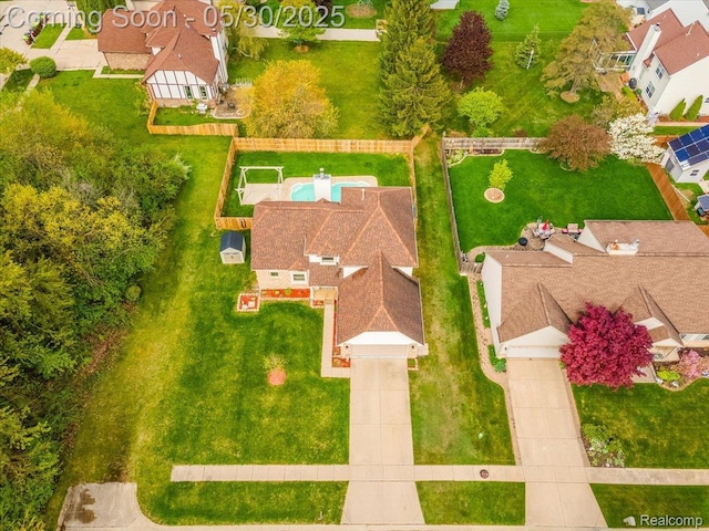 454 Breakwater, Belleville, MI 48111 - aerial perspective of suburban area