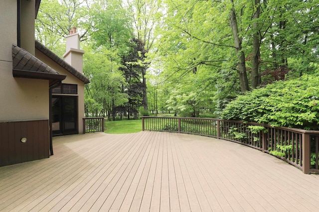 10466 W Farrand Rd, Montrose, MI 48457 - view of wooden deck