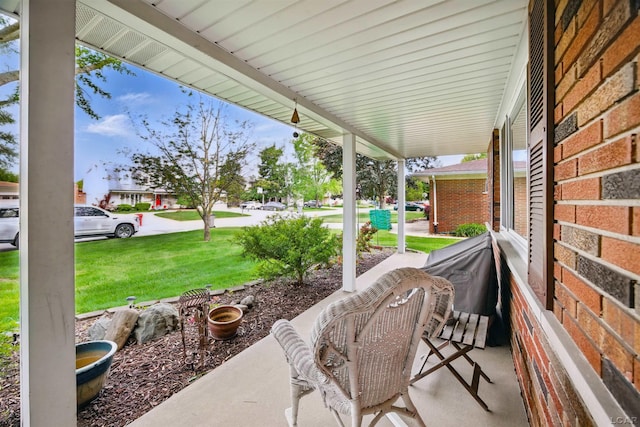 39582 Tunstall St, Clinton Township, MI 48038 - porch with a yard