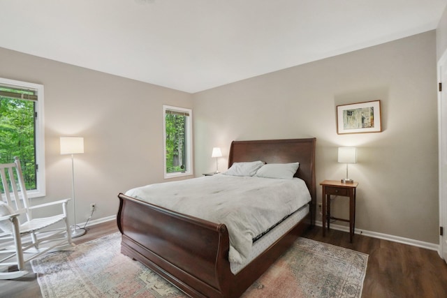 3805 Penberton Ct, Ann Arbor, MI 48105 - bedroom with wood finished floors and baseboards