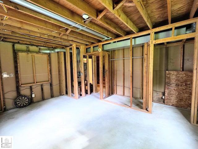 3416 Willard Rd, Birch Run, MI 48415 - view of unfinished below grade area