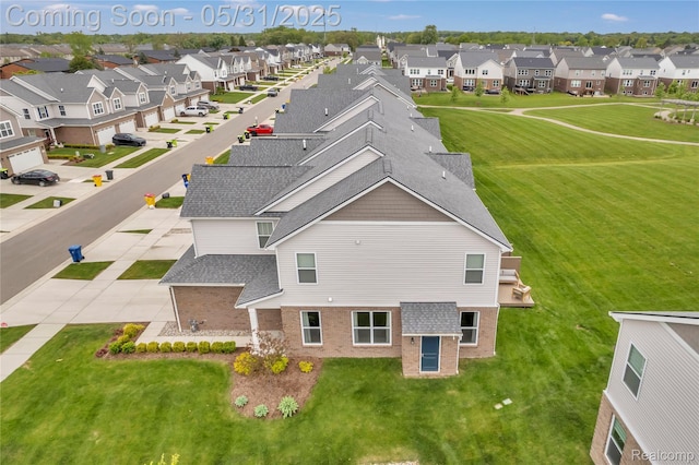 8811 Pioneer St, Washington, MI 48094 - aerial view of residential area