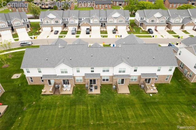 8811 Pioneer St, Washington, MI 48094 - aerial view of residential area
