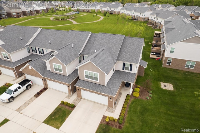8811 Pioneer St, Washington, MI 48094 - aerial perspective of suburban area