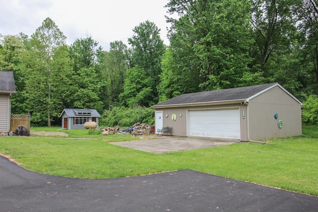 21729 Pinhook Rd, Mendon, MI 49072 - view of detached garage