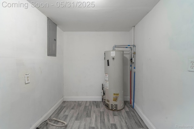16565 Winston St, Detroit, MI 48219 - utility room featuring water heater and electric panel