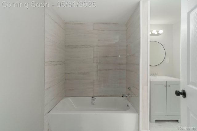 16565 Winston St, Detroit, MI 48219 - full bath featuring vanity and shower / bathtub combination