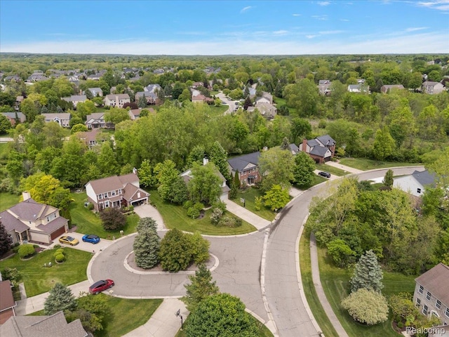 3796 Briarbrooke Ln, Rochester, MI 48306 - aerial view of residential area