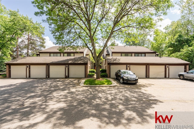 24327 Evergreen Rd, Southfield, MI 48075 - view of front of property featuring community garages