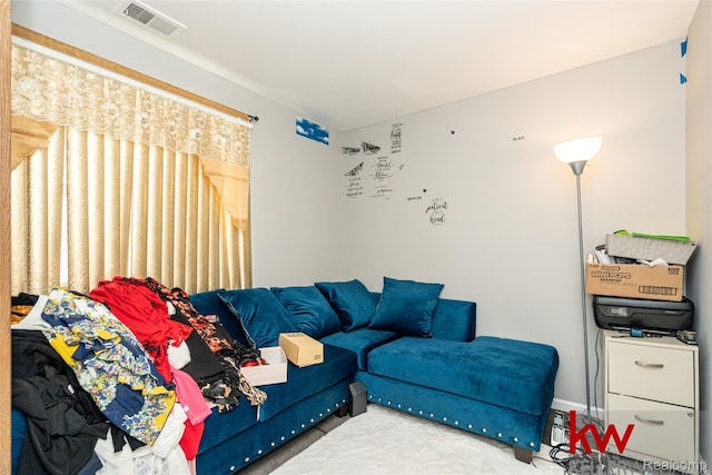 24327 Evergreen Rd, Southfield, MI 48075 - living room featuring carpet
