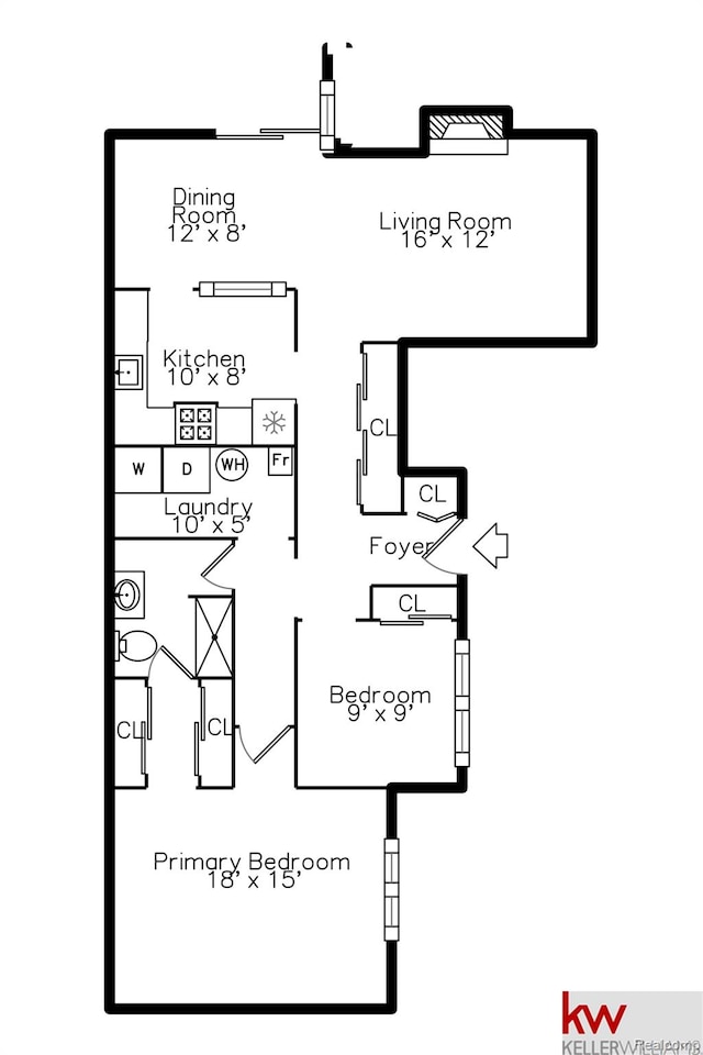 24327 Evergreen Rd, Southfield, MI 48075 - floor plan / room layout