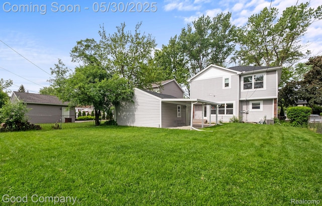 2520 Ellwood Ave, Berkley, MI 48072 - rear view of property with entry steps and a patio