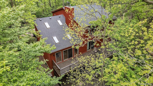 1295 Kern Rd, Oakland, MI 48363 - view of subject property featuring a forest