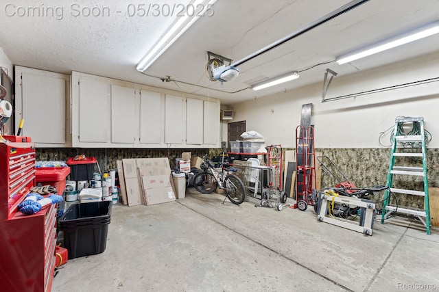 9495 Continental Dr, Taylor, MI 48180 - garage with a garage door opener