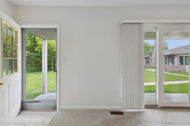 48727 Aberdeen Ct, Shelby Twp, MI 48315 - doorway featuring baseboards