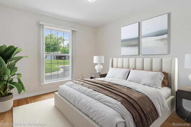 48727 Aberdeen Ct, Shelby Twp, MI 48315 - bedroom featuring wood finished floors and baseboards