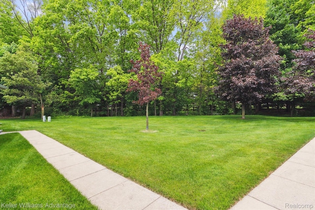 48727 Aberdeen Ct, Shelby Twp, MI 48315 - view of grassy yard