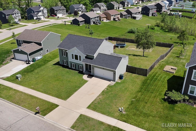709 Wild Flower Dr, Wayland, MI 49348 - aerial view of residential area