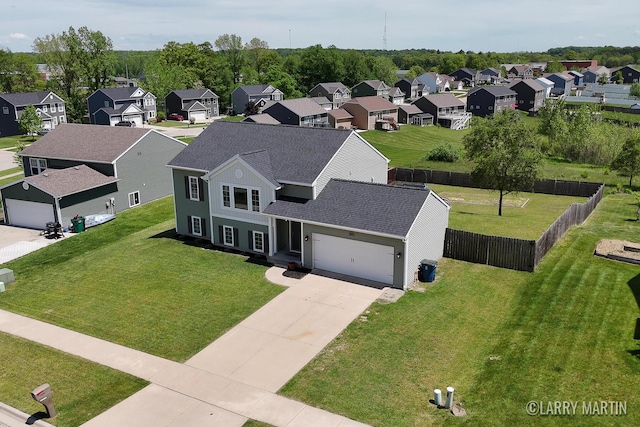 709 Wild Flower Dr, Wayland, MI 49348 - aerial view of residential area