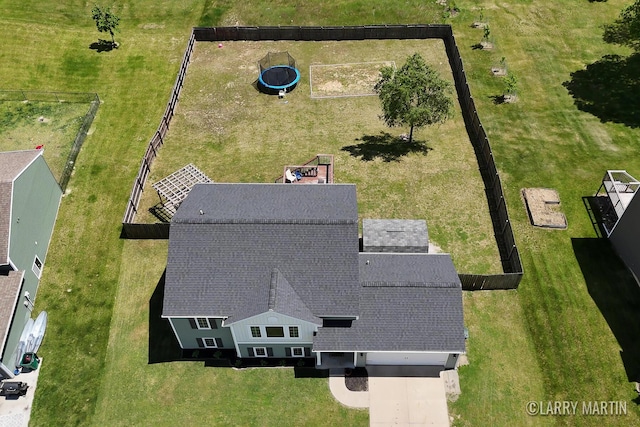 709 Wild Flower Dr, Wayland, MI 49348 - view from above of property