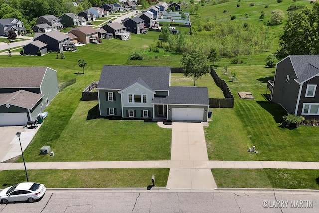 709 Wild Flower Dr, Wayland, MI 49348 - aerial view of residential area