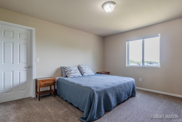 709 Wild Flower Dr, Wayland, MI 49348 - carpeted bedroom with baseboards