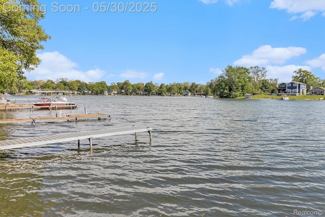 9475 Beechcrest Dr, White Lake, MI 48386 - dock area with a water view