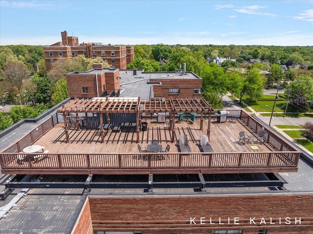 505 Cherry St SE Unit 612, Grand Rapids, MI 49503 - aerial view of property and surrounding area