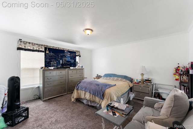 8551 Boyer Dr, Willis, MI 48191 - bedroom featuring carpet flooring and ornamental molding