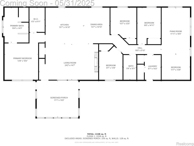 8551 Boyer Dr, Willis, MI 48191 - floor plan / room layout