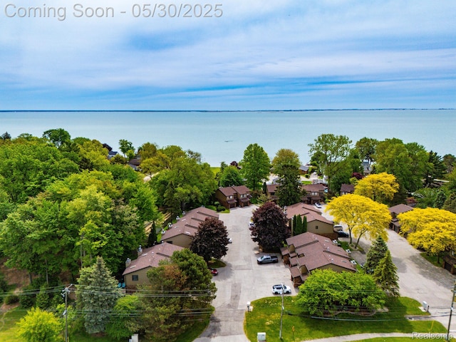 50820 Marsha Ln, New Baltimore, MI 48047 - aerial perspective of suburban area