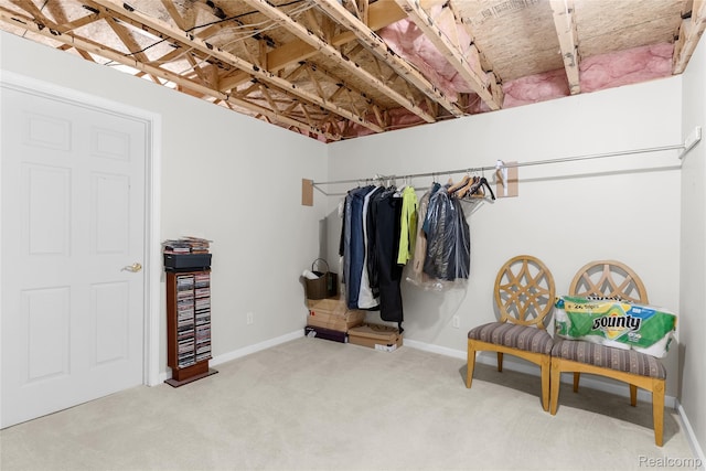 6241 Sapphire Ct, Grand Blanc, MI 48439 - spacious closet with carpet flooring