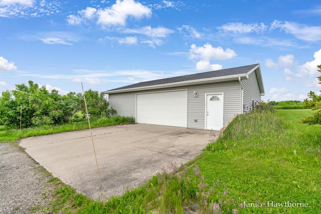 5777 N Broadway, Freeport, MI 49325 - view of detached garage