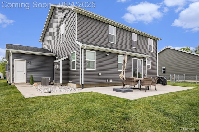 13210 River Bend Dr, Linden, MI 48451 - back of house featuring a patio area and central AC unit