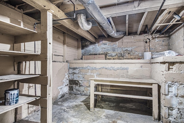 205 Corinne St SW, Grand Rapids, MI 49507 - view of unfinished below grade area