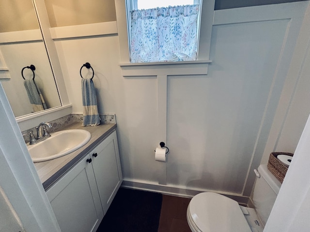 1692 Gloryfield Dr, Byron Center, MI 49315 - bathroom featuring vanity and toilet