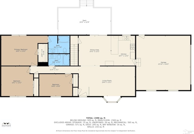 214 Roosevelt St, Dundee, MI 48131 - room layout