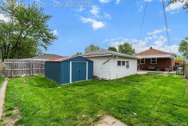 25305 Ursuline St, Saint Clair Shores, MI 48081 - rear view of house featuring a patio