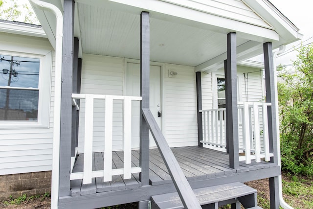 1226 Shakespeare Ave, Kalamazoo, MI 49001 - view of exterior entry with covered porch