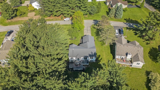 4465 Spinnaker Ln, Pleasant Lake, MI 49272 - aerial perspective of suburban area