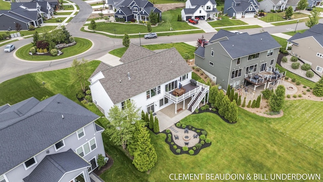 13944 Harrington Lndg, Holland, MI 49424 - aerial perspective of suburban area