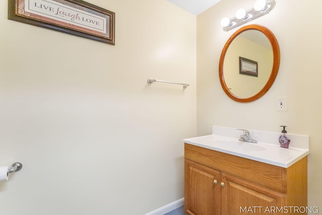 1272 Den Hertog St SW, Wyoming, MI 49509 - bathroom featuring vanity and baseboards