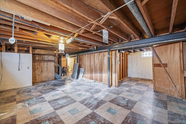 11359 Braile St, Detroit, MI 48228 - basement featuring tile patterned floors