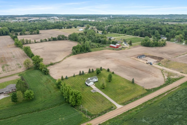 1443 140th Ave, Wayland, MI 49348 - aerial overview of property's location featuring rural landscape